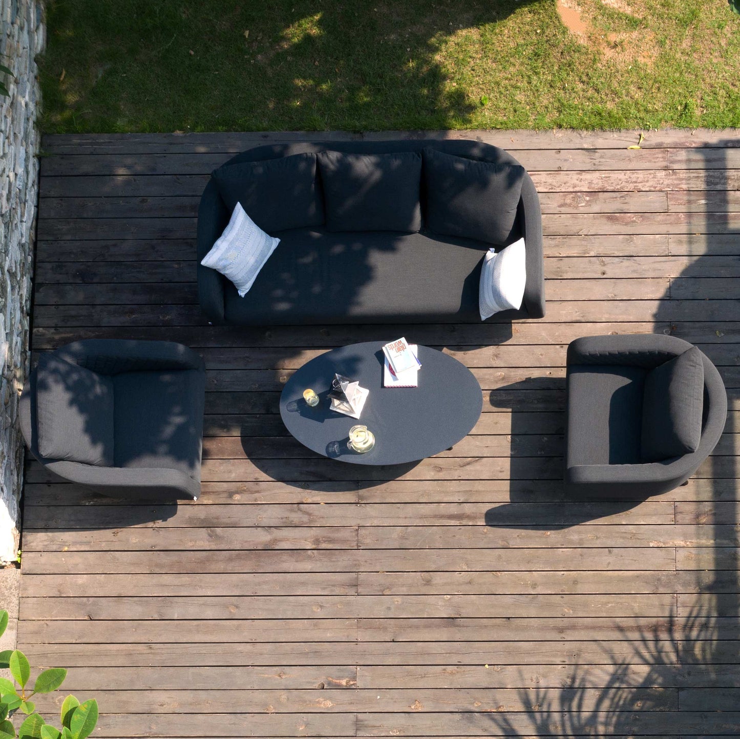 Outdoor Fabric Ambition 3 Seat Sofa Set