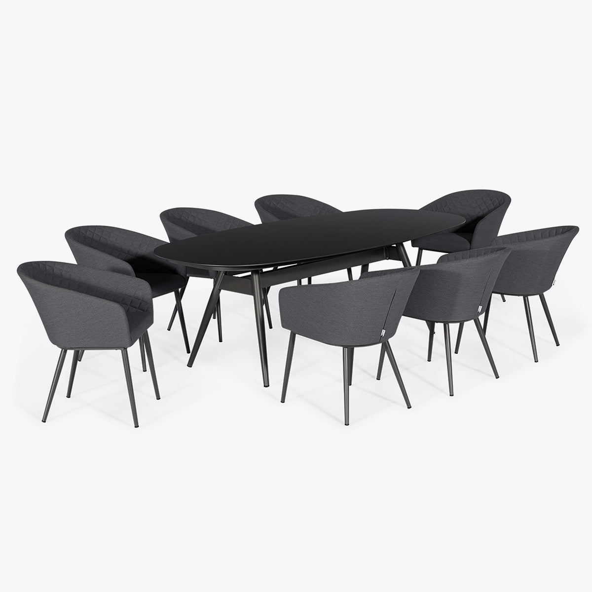 Outdoor Fabric Ambition 8 Seat Oval Dining Set