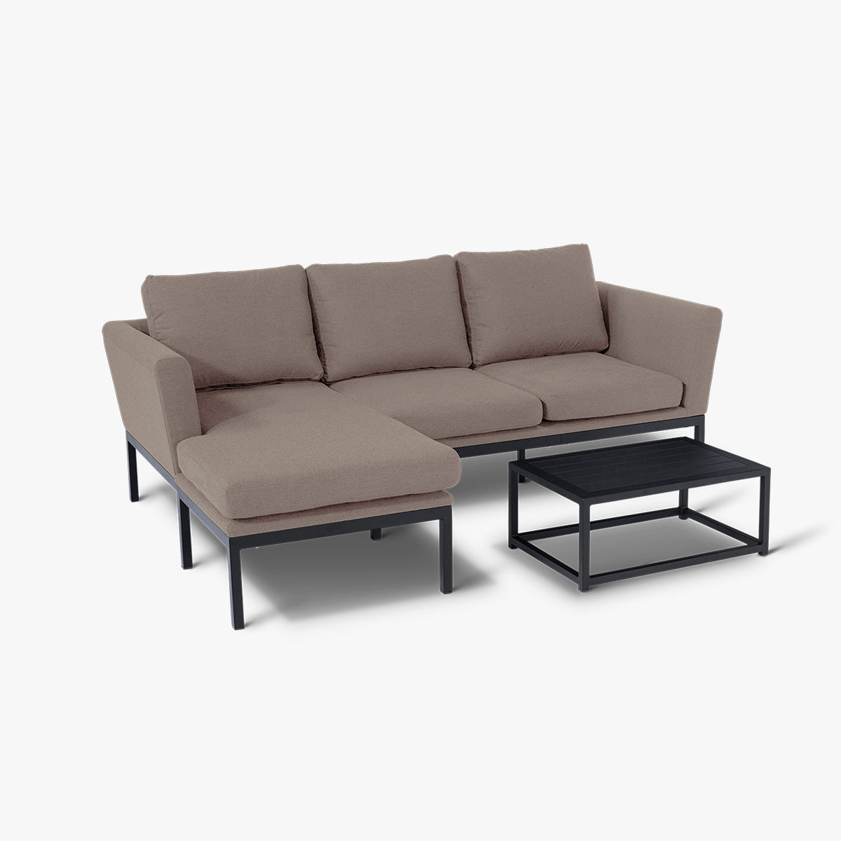 Outdoor Fabric Pulse Chaise Sofa Set