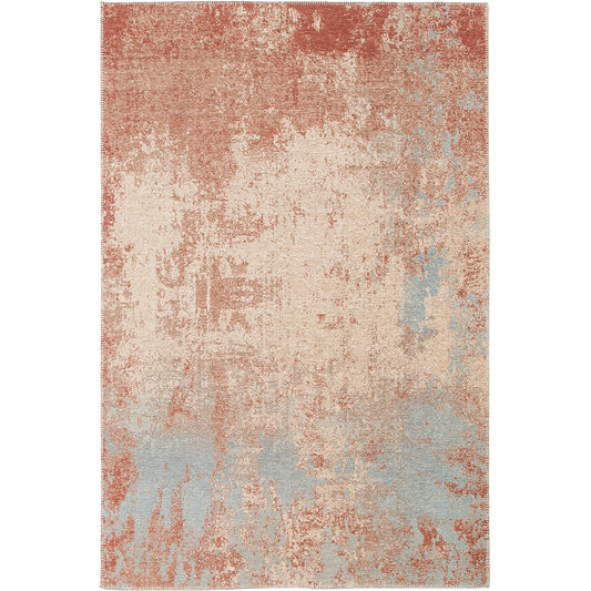 Earth Abstract Blue Indoor and Outdoor Rug - 160x230cm