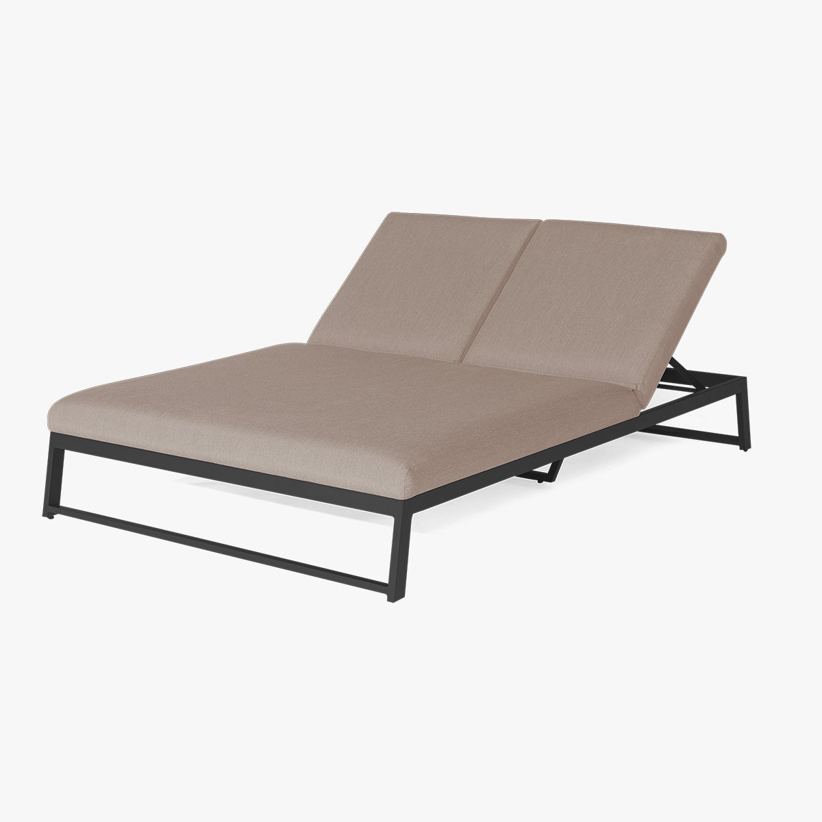 Maze - Chaise longue d'extérieur Allure en tissu