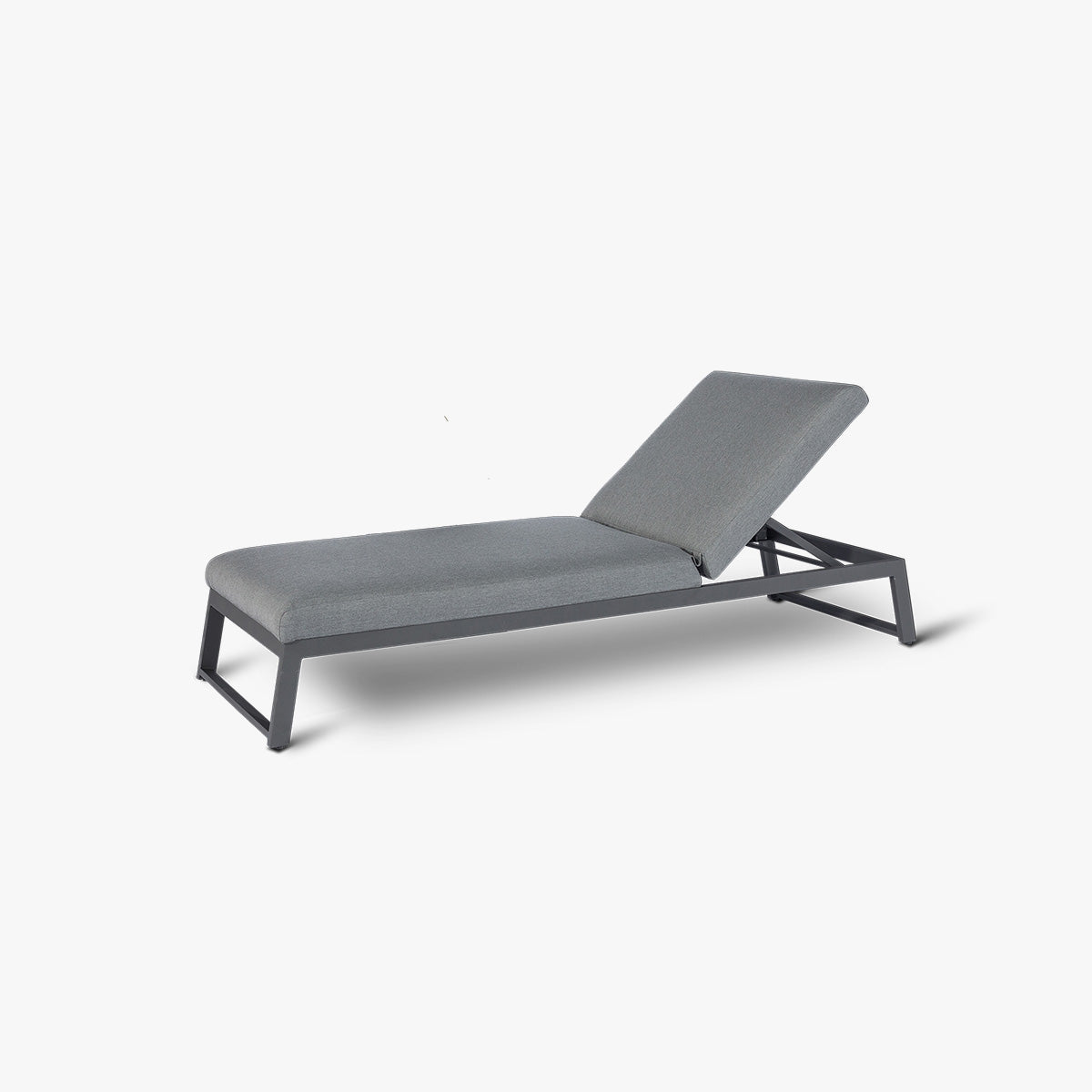 Maze - Chaise longue d'extérieur en tissu Allure