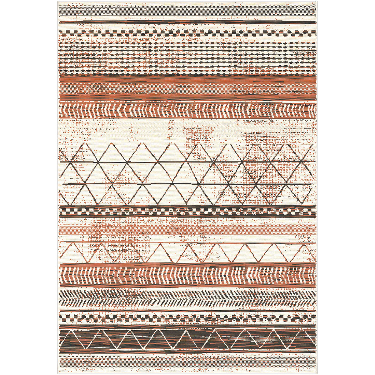 Nomad Aztec Indoor and Outdoor Rug - 200x290cm